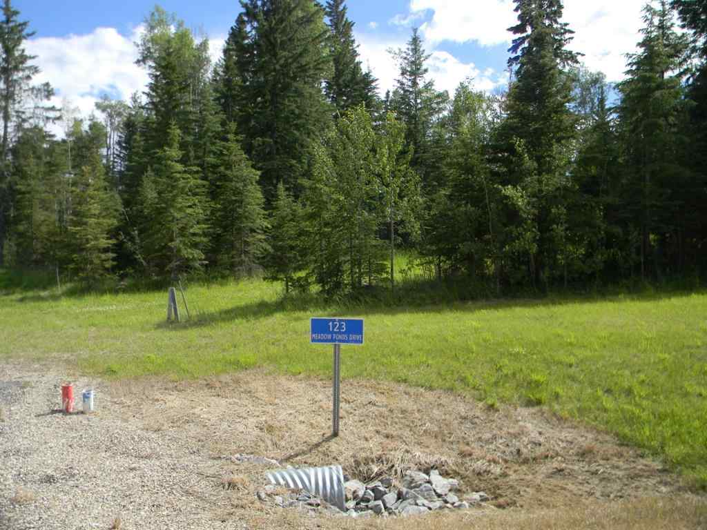 MLS® A1021042 - 123 Meadow Ponds Drive  in Diamond Willow Estates Rural Clearwater County, Land