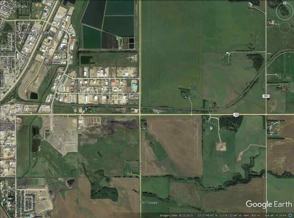 MLS® A1068693 - SW 28 40 26 W4 Highway 12   in Wolf Creek Industrial Park Lacombe, Land