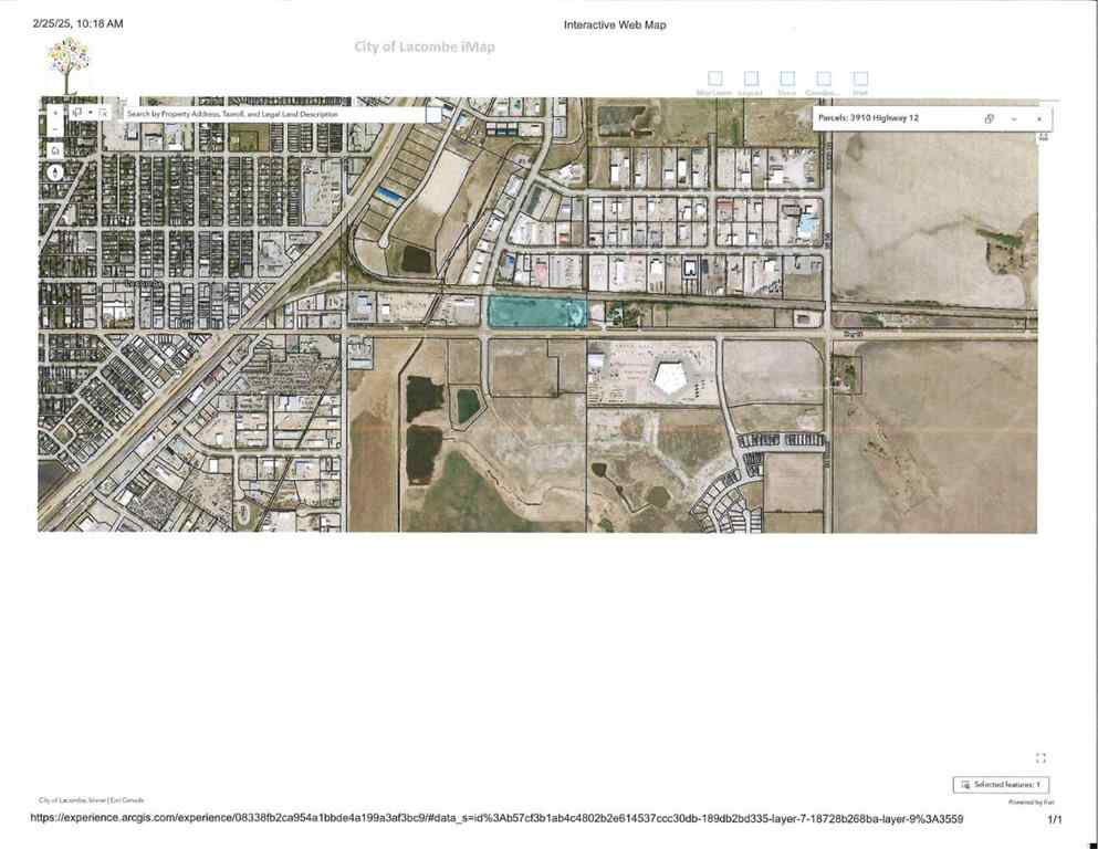 MLS® A1117833 - 3910 Highway 12   in Wolf Creek Crossing Lacombe, Land
