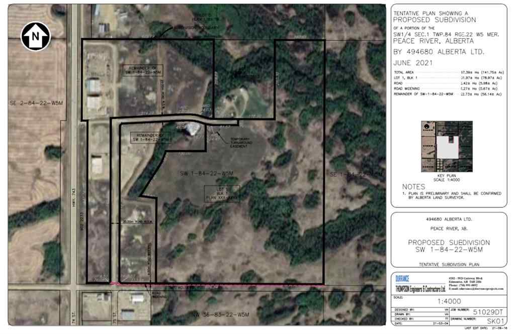 MLS® A1158968 - 0 0   in NONE Peace River, Land