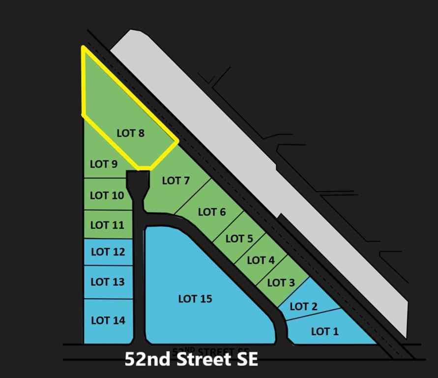 MLS® A1255950 - 5207 28 Avenue SE in Forest Lawn Industrial Calgary, Land