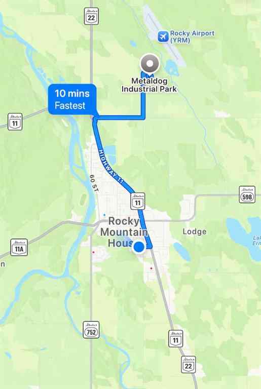 MLS&reg; # A2003131 - 6 METALDOG Drive  in Metaldog Industrial Park Rural Clearwater County, Land Open Houses