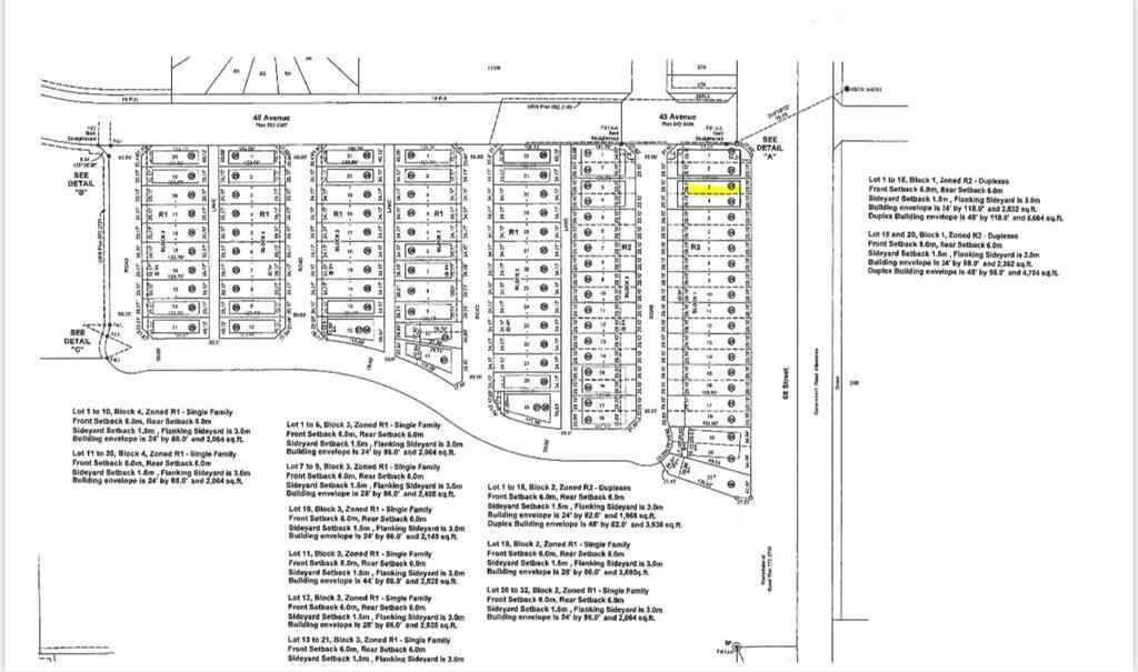 MLS® A2016599 - 4720 68 Street   in West Park Camrose, Land
