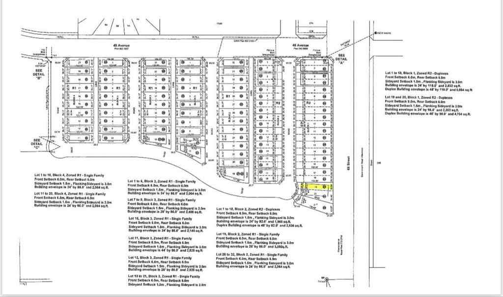 MLS® A2016622 - 4720 68 Street   in West Park Camrose, Land