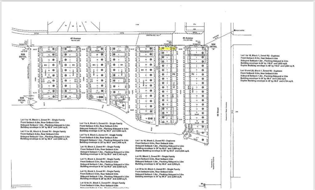 MLS® A2016842 - 4720 68 Street   in West Park Camrose, Land