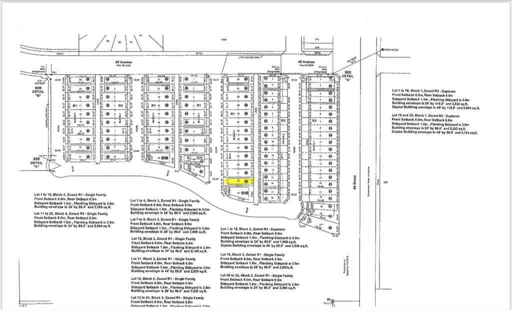 MLS® A2016881 - 4720 68 Street   in West Park Camrose, Land