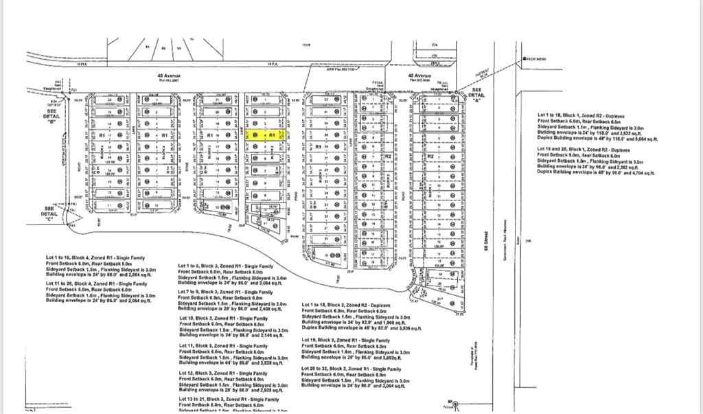 MLS® A2016918 - 4720 68 Street   in West Park Camrose, Land
