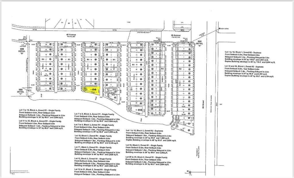 MLS® A2016931 - 4720 68 Street   in West Park Camrose, Land