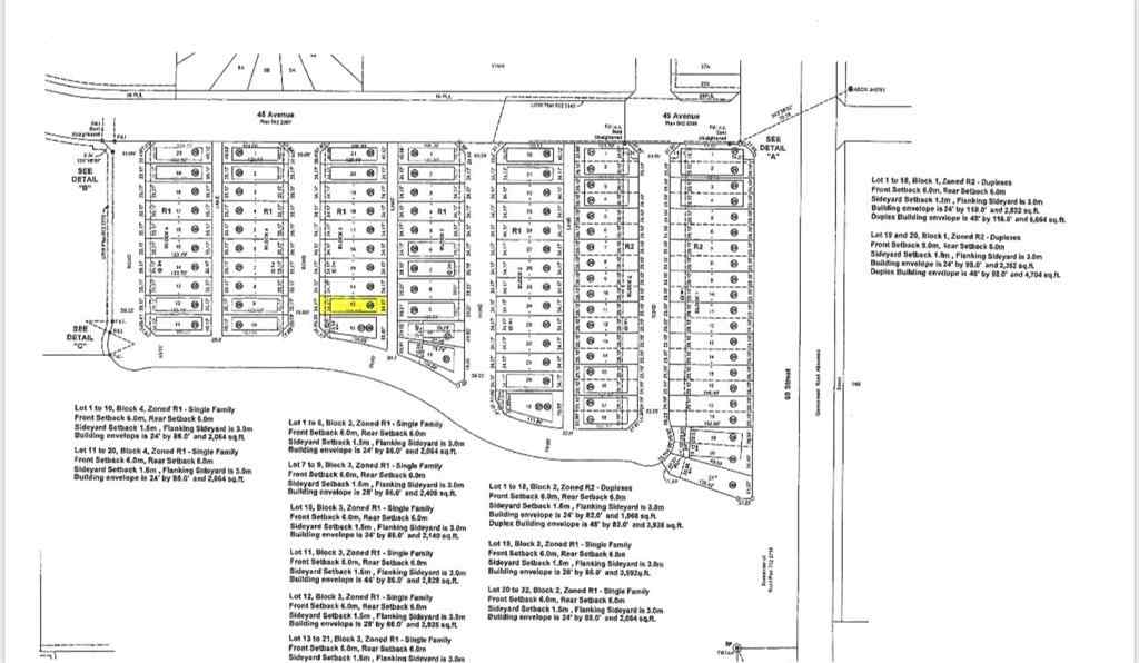 MLS® A2016933 - 4720 68 Street   in West Park Camrose, Land