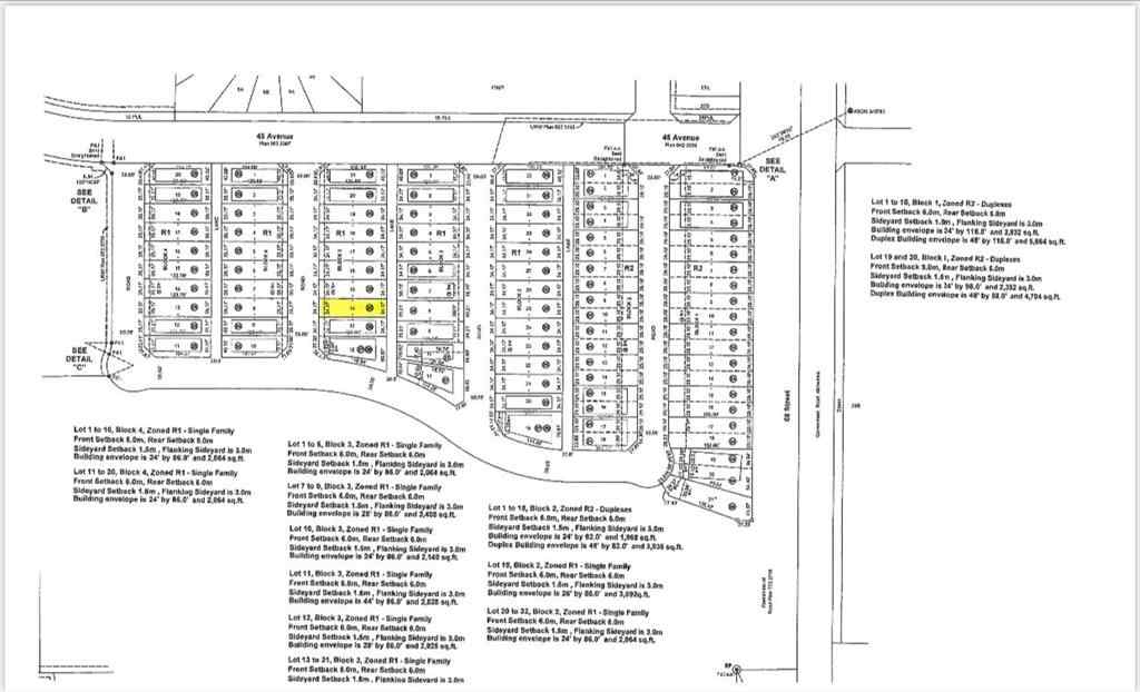 MLS® A2016935 - 4720 68 Street   in West Park Camrose, Land