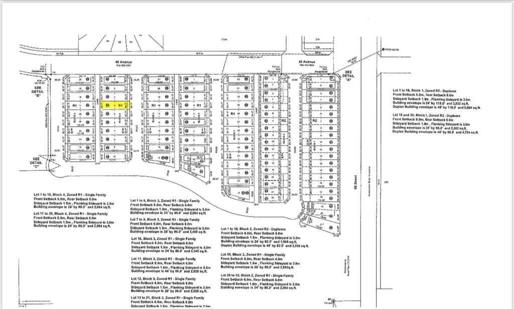 MLS® A2017266 - 4720 68 Street   in West Park Camrose, Land