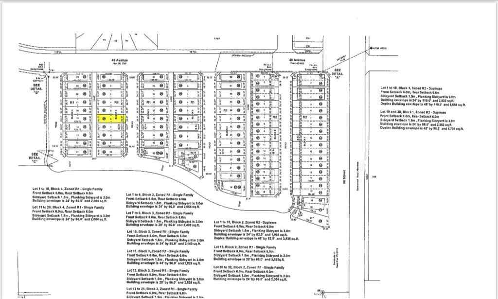 MLS® A2017272 - 4720 68 Street   in West Park Camrose, Land