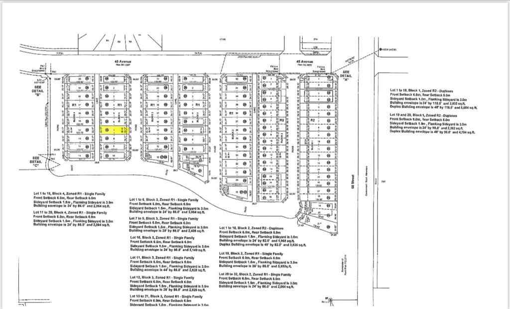 MLS® A2017275 - 4720 68 Street   in West Park Camrose, Land