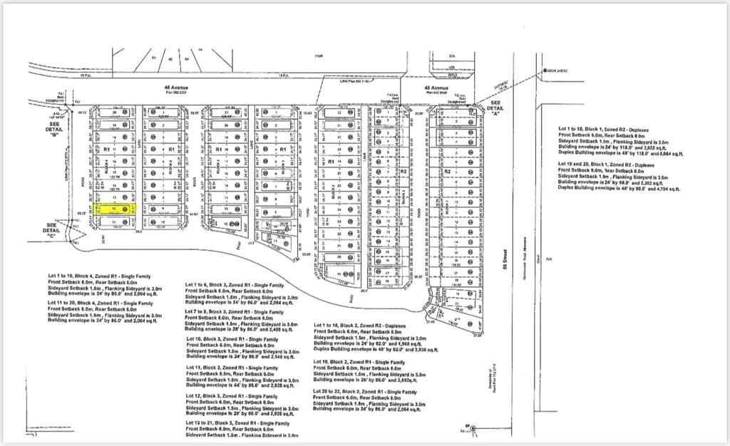 MLS® A2017286 - 4720 68 Street   in West Park Camrose, Land