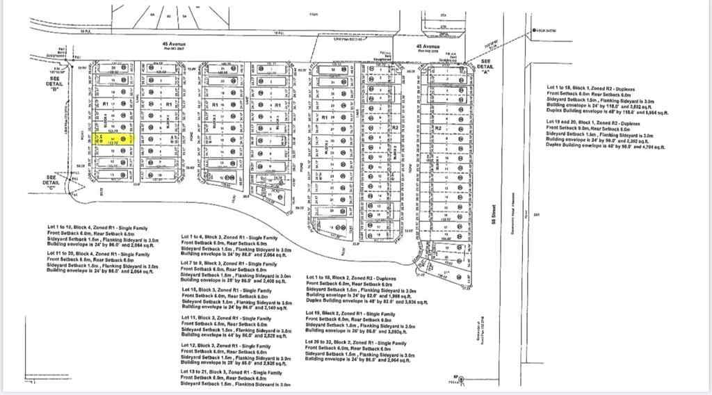 MLS® A2017288 - 4720 68 Street   in West Park Camrose, Land