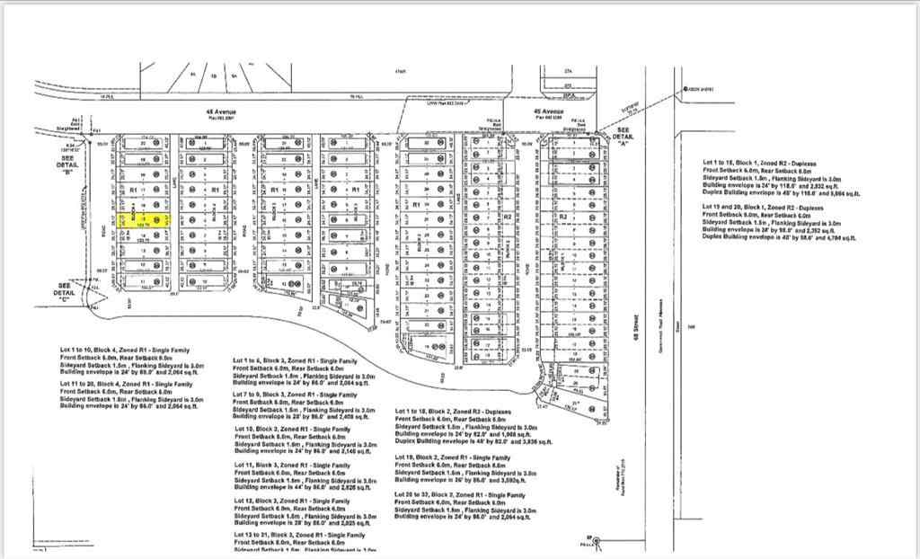 MLS® A2017290 - 4720 68 Street   in West Park Camrose, Land