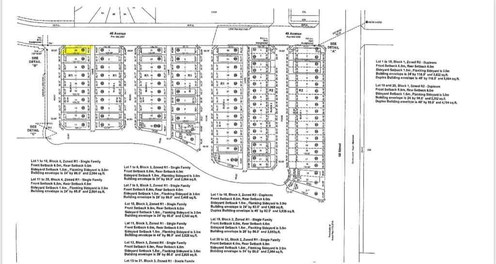 MLS® A2017311 - 4720 68 Street   in West Park Camrose, Land