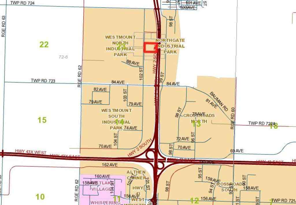 MLS® A2030555 - 9101 102 Street N in N/A Clairmont, Commercial