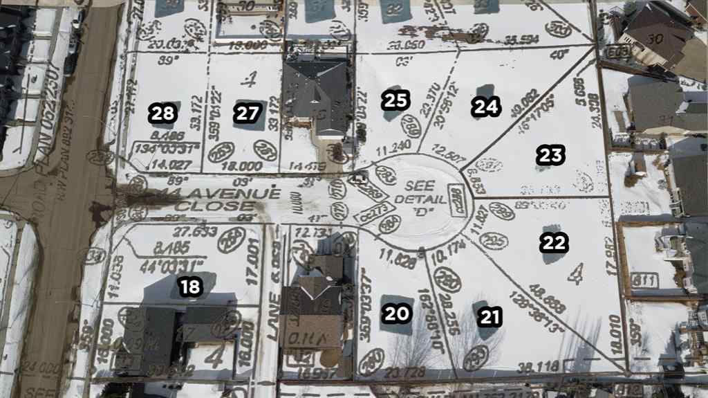 MLS® A2033512 - 7204 44 Avenue Close  in West Park Camrose, Land