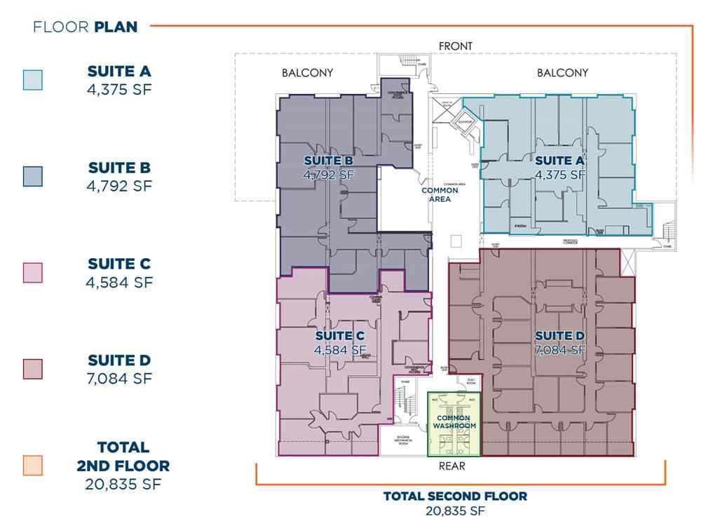 MLS® A2055478 - Unit #Second Floor 2411 4 Street NW in Mount Pleasant Calgary, Commercial