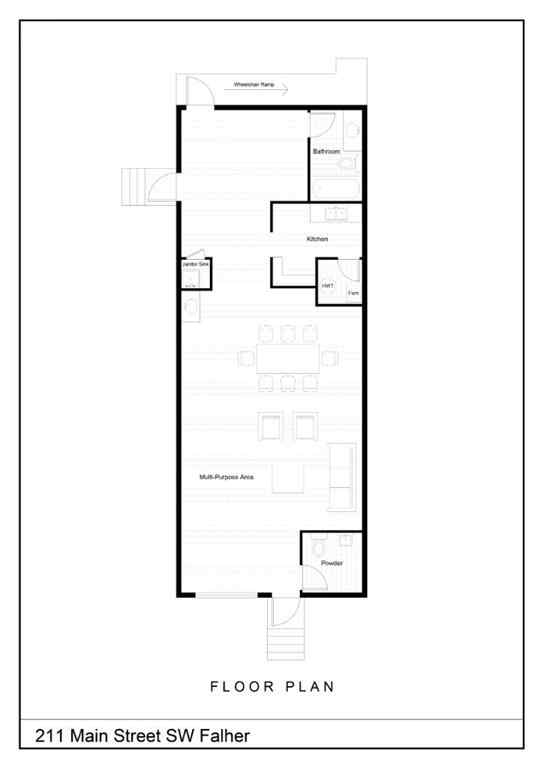 MLS® A2057929 - 211 Main Street SW   in NONE Falher, Commercial