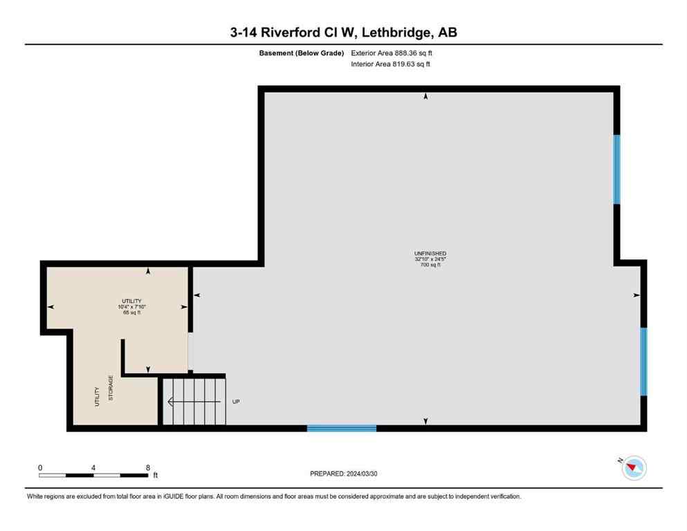 MLS® A2061856 - Unit #3 14 Riverford Close W in Riverstone Lethbridge, Residential