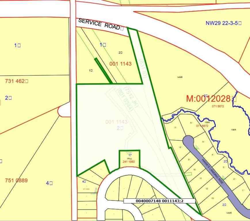 MLS® A2079106 - W:5 R:3 T:22 S:29 Q:NW Drive  in  Rural Foothills County, Land