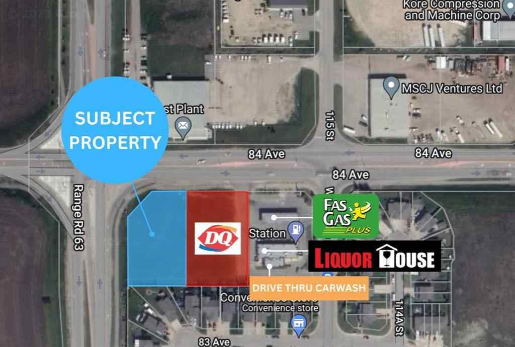 MLS® A2088136 - 11545 84 Avenue  in Westpointe Grande Prairie, Commercial