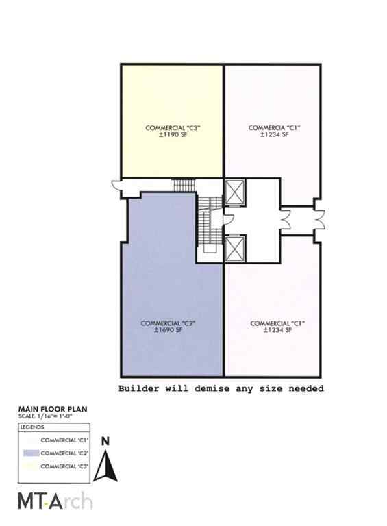 MLS® A2088136 - 11545 84 Avenue  in Westpointe Grande Prairie, Commercial