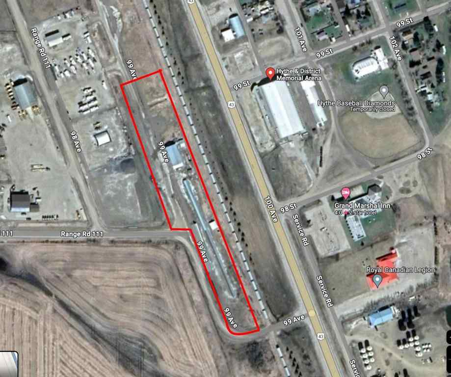 MLS® A2095557 - 9805 99 Avenue  in NONE Hythe, Commercial