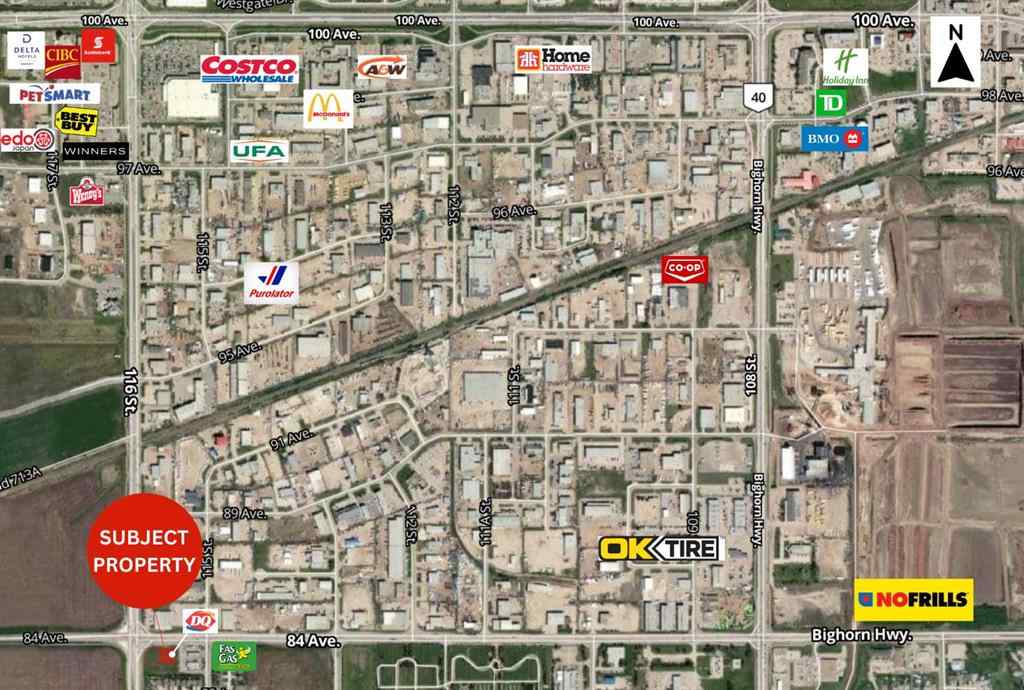 MLS® A2098216 - 11525 84 Avenue  in Westpointe Grande Prairie, Commercial
