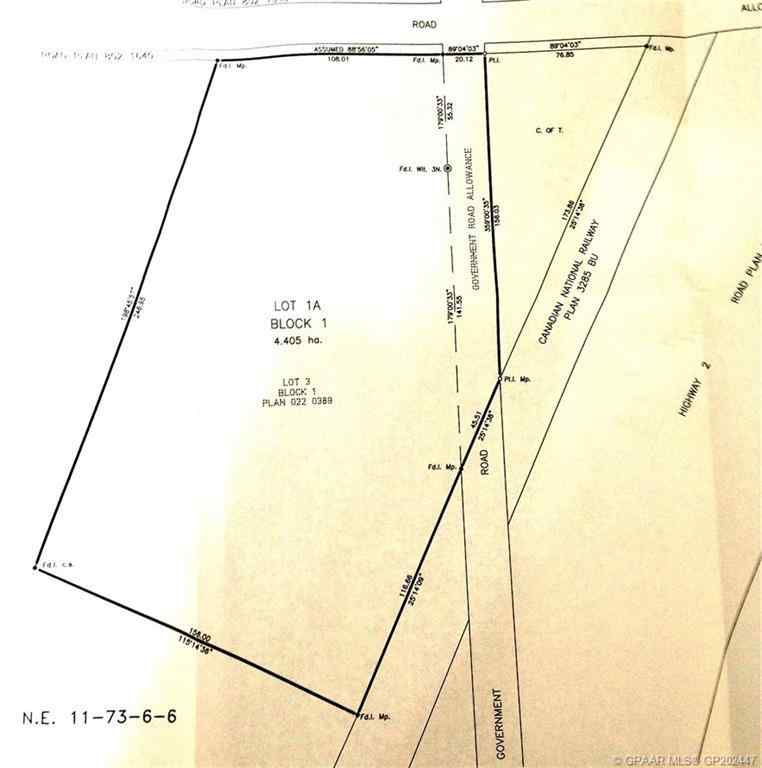 MLS® A2098290 - 13 61027 Highway 672   in Emerson Trail Industrial Park Rural Grande Prairie No. 1, County of, Land