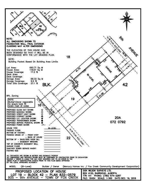 MLS® A2098720 - 905 9 Avenue NE in NONE Fox Creek, Residential