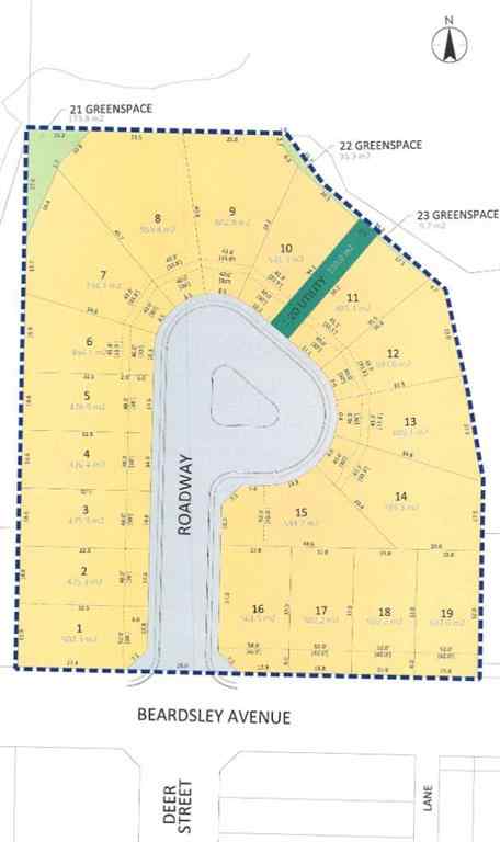MLS® A2098922 - 4726 Beardsley Avenue  in Henner\'s Landing Lacombe, Land