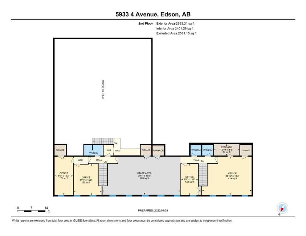 MLS® A2099387 - 5933 4 Avenue  in NONE Edson, Commercial