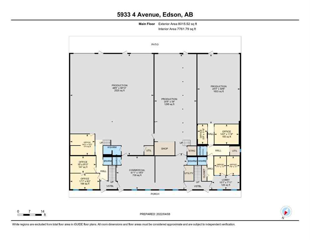 MLS® A2099387 - 5933 4 Avenue  in NONE Edson, Commercial