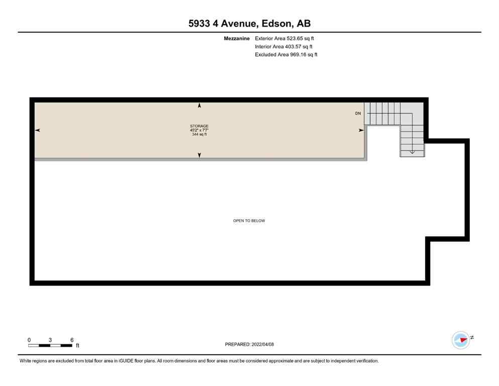 MLS® A2099387 - 5933 4 Avenue  in NONE Edson, Commercial