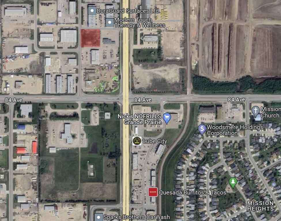 MLS® A2099664 - 8601 109 Street  in Richmond Industrial Park Grande Prairie, Land