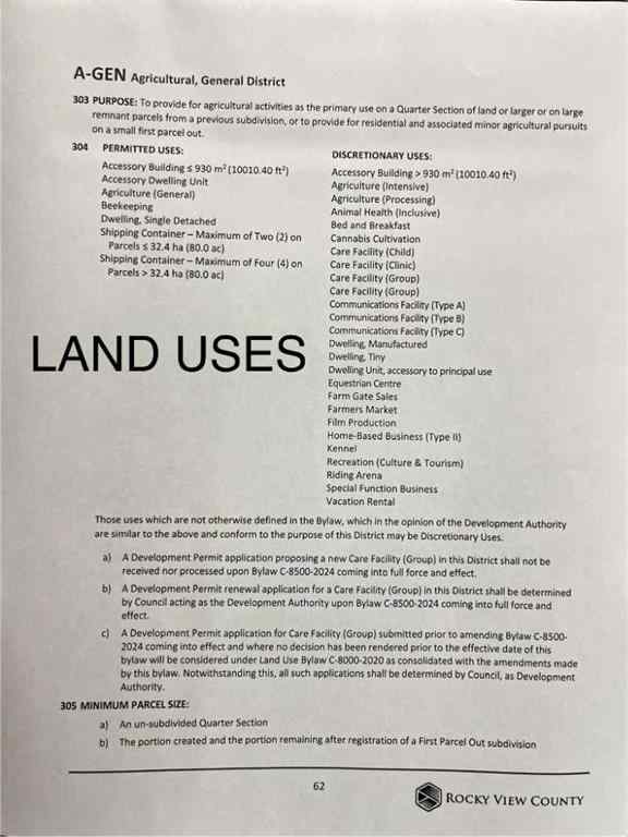 MLS® A2099731 - 270020 HIGHWAY 564 - TWP254 Township NE in NONE Rural Rocky View County, Land