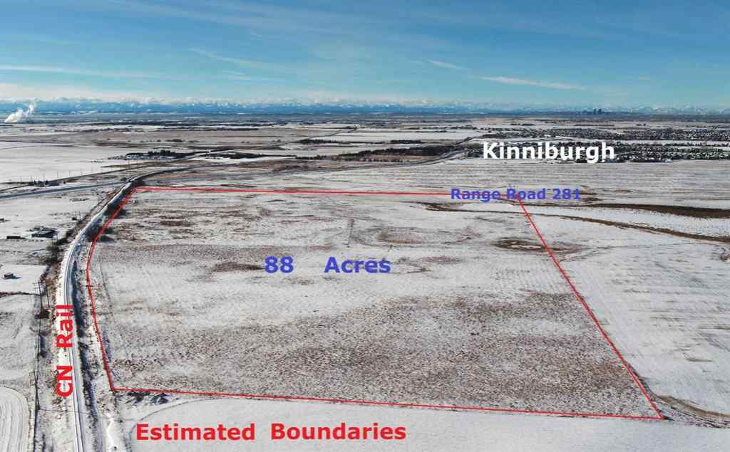 MLS® A2101090 - 88 Acres Range Road 281   in  Chestermere, Land