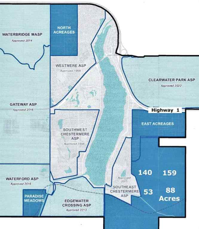 MLS® A2101090 - 88 Acres Range Road 281   in  Chestermere, Land
