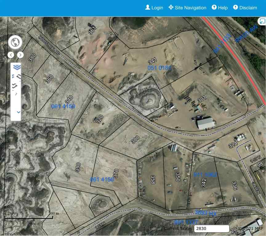 MLS® A2101519 - LOT 6 300 INDUSTRIAL Road  in Downtown Drumheller, Land