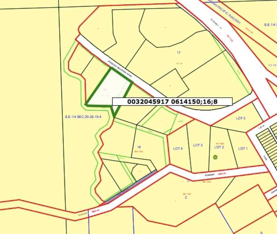 MLS® A2101922 - LOT 8 340 INDUSTRIAL Road  in Downtown Drumheller, Land