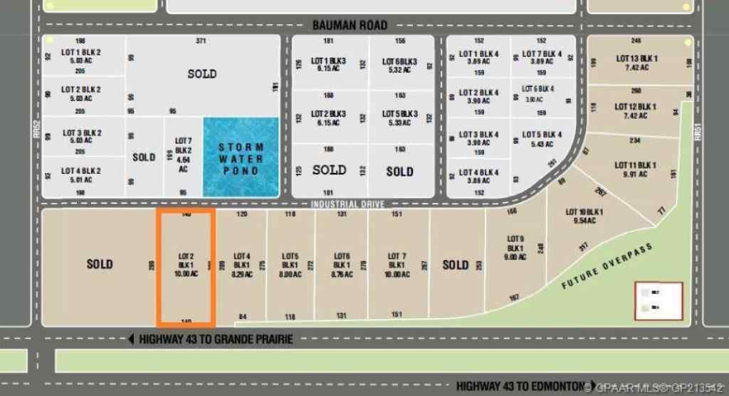 MLS® A2103939 - Unit #75 722040 Range Road 51   in Hawker Industrial Park Rural Grande Prairie No. 1, County of, Land