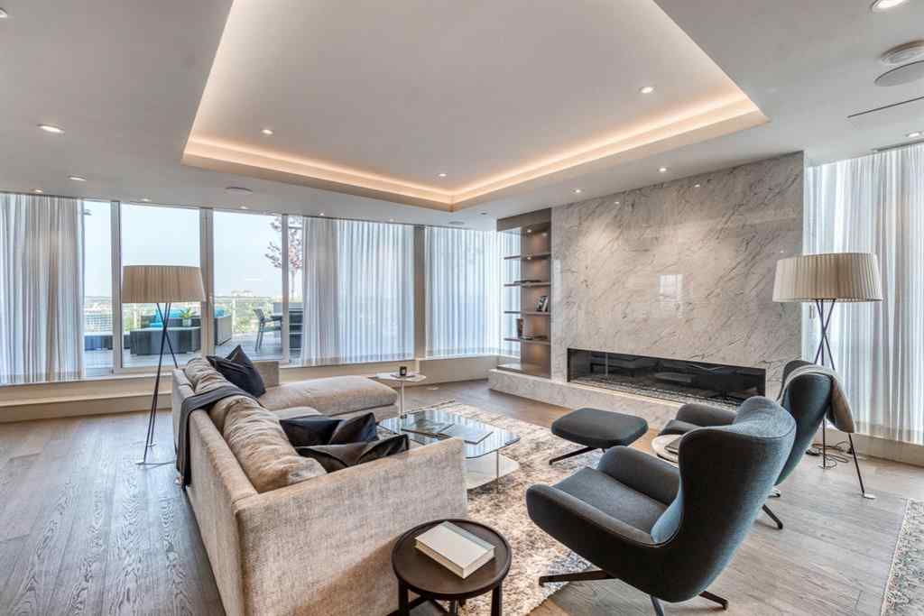MLS® A2104572 - Unit #1307 738 1 Avenue SW in Eau Claire Calgary, Residential
