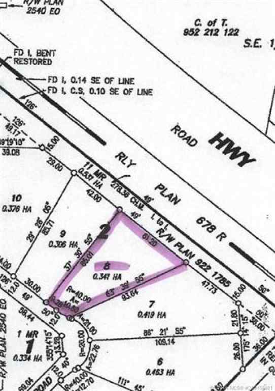 MLS® A2106672 - Lot 8 44 Avenue Close  in NONE Alix, Land