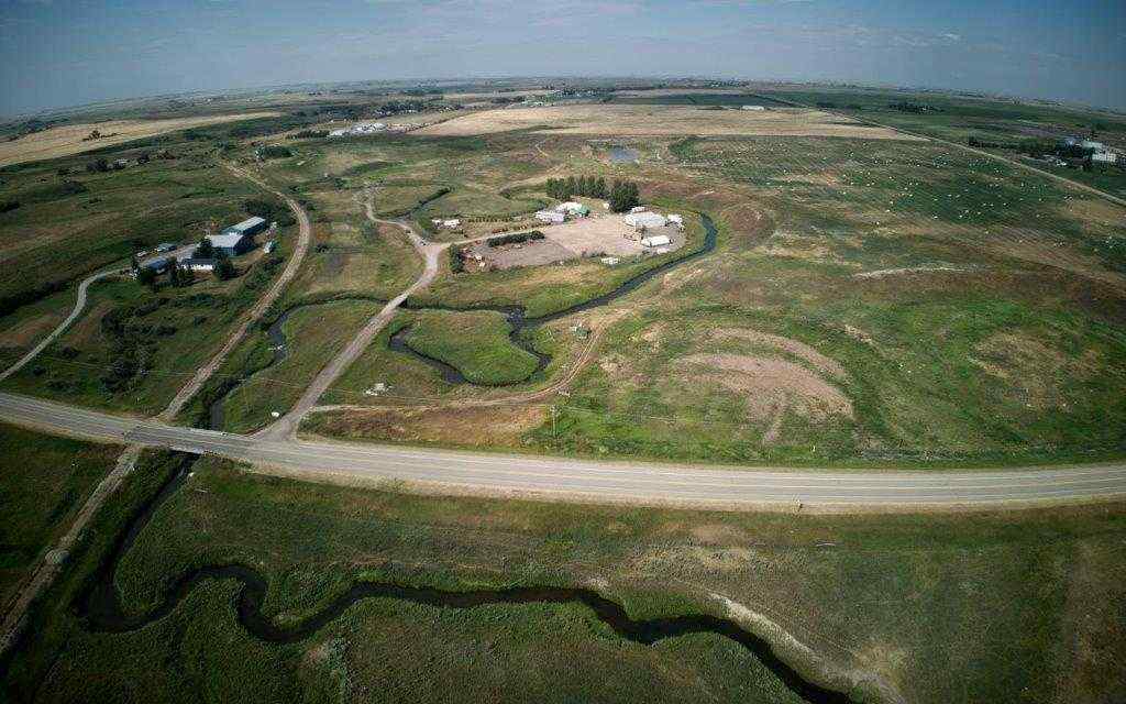 MLS® A2131367 - 253058 Highway 817   in NONE Rural Wheatland County, Agri-Business