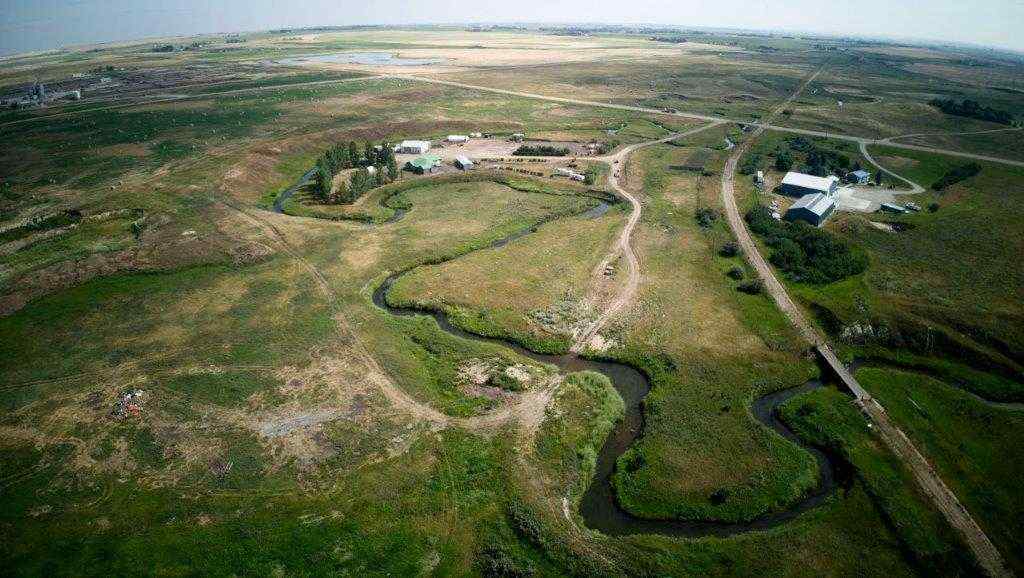 MLS® A2131367 - 253058 Highway 817   in NONE Rural Wheatland County, Agri-Business