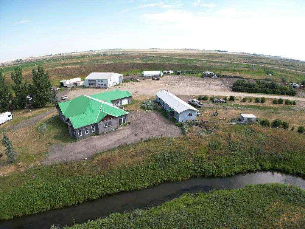 MLS® A2131367 - 253058 Highway 817   in NONE Rural Wheatland County, Agri-Business