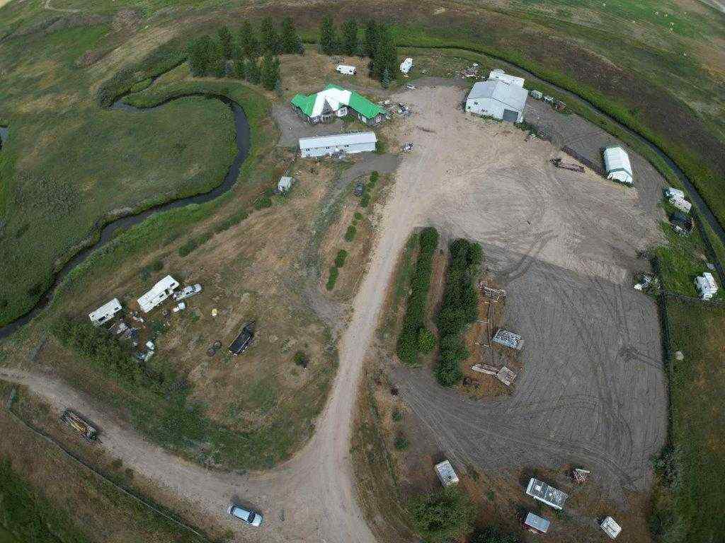 MLS® A2131367 - 253058 Highway 817   in NONE Rural Wheatland County, Agri-Business